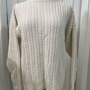 Arbor Way Cable Knit vintage Sweater